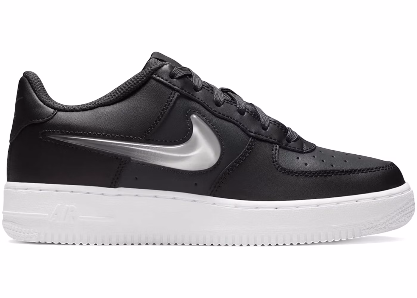 Nike Air Force 1 Low Dark Smoke Grey Black White (GS)
