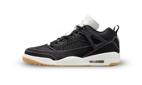 Jordan Spizike Low Black Denim