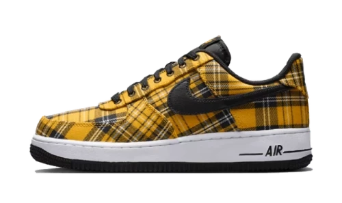 Nike Air Force 1 Low Clueless Yellow Plaid (Women's)