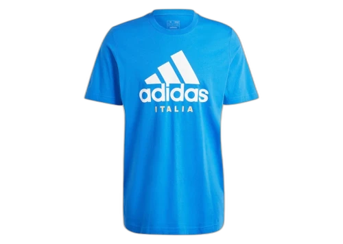 adidas Italy DNA Graphic Tee Blue