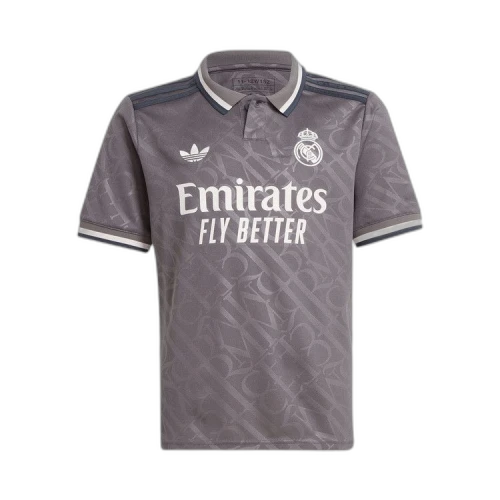 (GS) adidas Real Madrid 24/25 Third Jersey 'Grey'