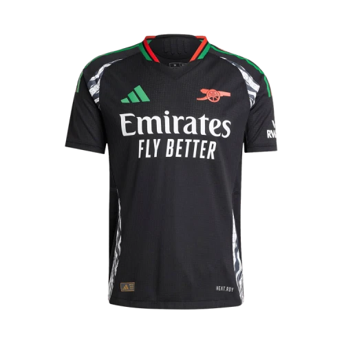 adidas Arsenal 24/25 Away Authentic Football Jersey Asia Sizing 'Black'