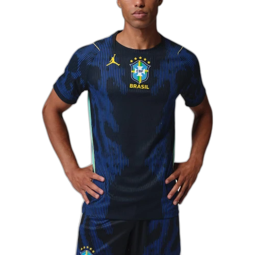 Nike Air Jordan x CBF Brazil Aero-Fit Advance Match Away Jersey Old Royal/Black