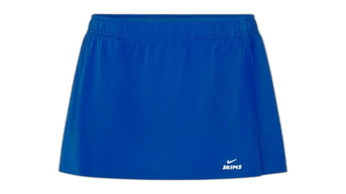Nike x SKIMS Stretch Nylon Skort Skort Cobalt