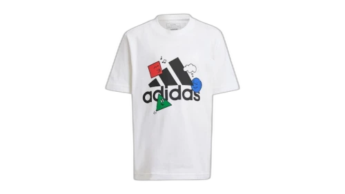 adidas Kids Positivity Table Graphic T-Shirt White