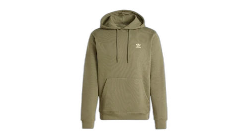 adidas Trefoil Essentials Hoodie Olive Strata