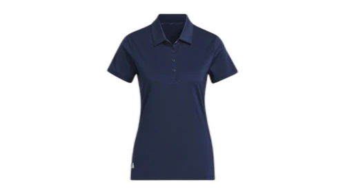adidas Women's Ultimate365 Solid Short Sleeve Polo Shirt Collegiate Navy