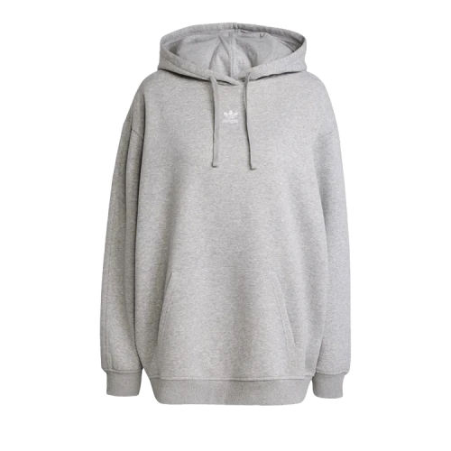 Adidas Essentials Oversized Fleece Hoodie 'Medium Grey Heather'