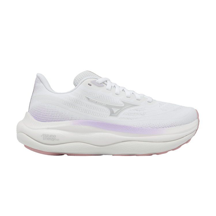 Mizuno Wave Sky 9 White Silver Orchid Petal (Women's)