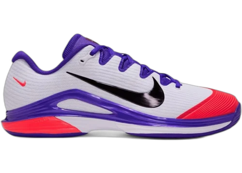 Nike Court Air Zoom Vapor 12 Premium HC White Dark Concord Bright Crimson