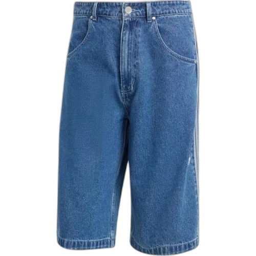 adidas Adicolor Denim Firebird Shorts Medium Blue Denim