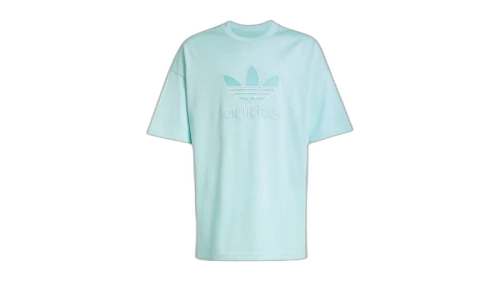 adidas Kids Oversize Trefoil T-Shirt Semi Flash Aqua
