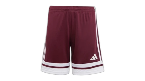 adidas Kids Squadra 25 Shorts Team Maroon/White