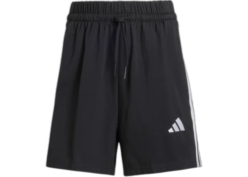 adidas Women's Essentials 3-Stripes Cotton Shorts Black/White