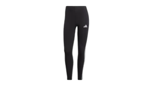 adidas Women's Essentials 3-Stripes Cotton Leggings Black/White