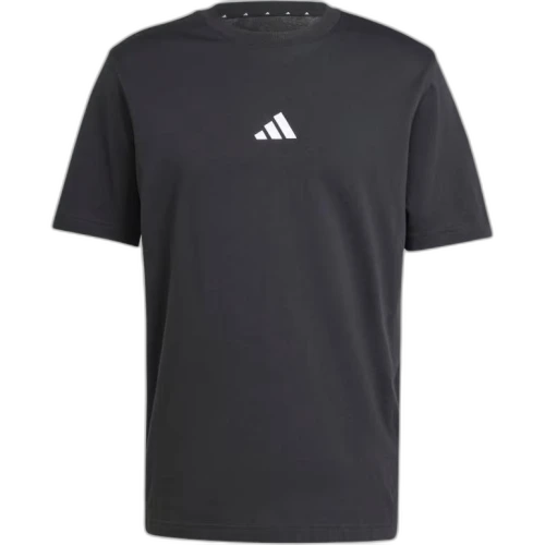 adidas Essentials Small Logo Single Jersey T-Shirt Black/White