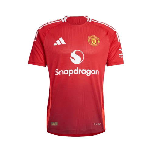 adidas Manchester United 24/25 Authentic Home Soccer Jersey Asia Sizing 'Mufc Red'