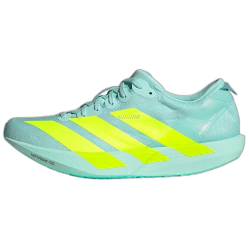 adidas Adizero Adios 9 Semi Flash Aqua Lucid Lemon Mint Ton (Women's)