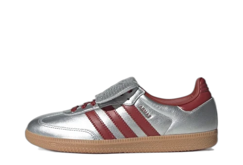 adidas Samba LT Silver Metallic Ruby Gum (Women's)
