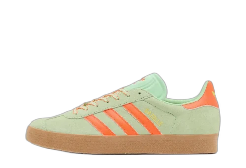adidas Gazelle Green Orange Gum (Women's)
