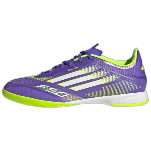 adidas F50 League Indoor Purple Rush Cloud White Lucid Lemon