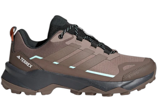 adidas Terrex Skychaser AX5 Gore-Tex Trace Brown Earth Strata Semi Impact Orange (Women's)