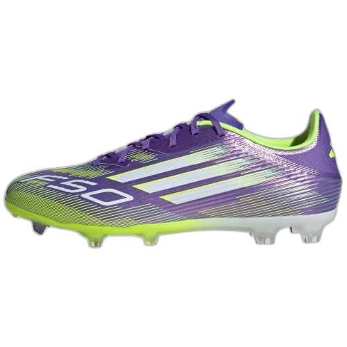 adidas F50 League FG/MG Purple Rush Cloud White Lucid Lemon