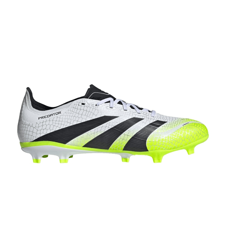 adidas Predator League FG/MG Cloud White Core Black Lucid Lemon