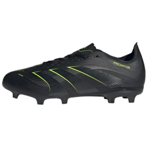 adidas Predator League FG/MG Core Black Carbon Lucid Lemon