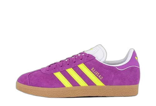 adidas Gazelle Purple Burst Solar Yellow (Women's)
