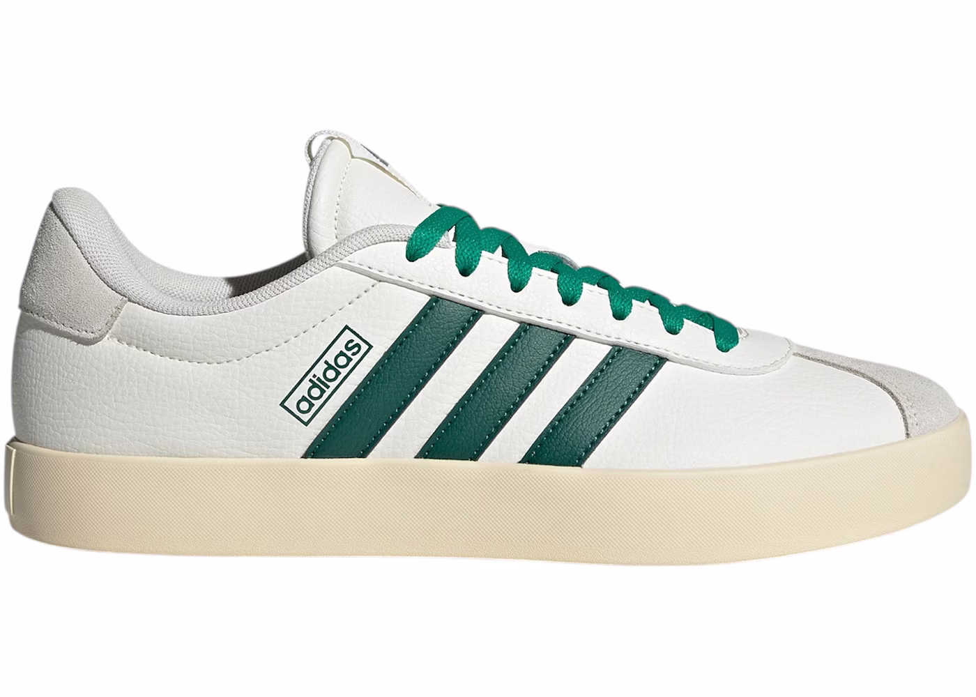 adidas VL Court 3.0 White Collegiate Green Court Green