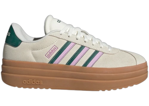 adidas VL Court Bold Off White Collegiate Green Bliss Lilac (Women's)