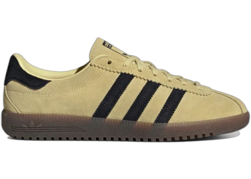 adidas Bermuda Powder Yellow Black (Women's)