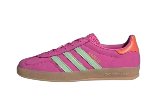 adidas Gazelle Indoor Semi Lucid Fuchsia Semi Green Spark Coral (Women's)