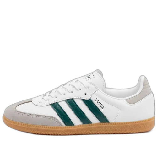 adidas Samba OG White Collegiate Green Gum (Women's)