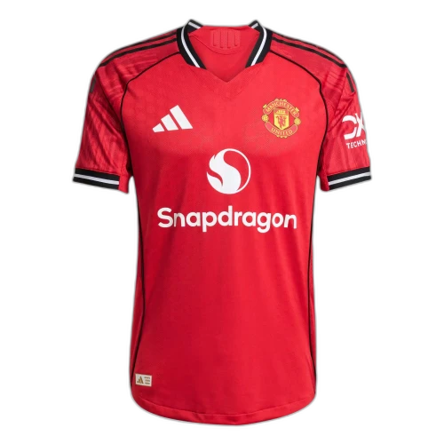 adidas 25/26 Home Authentic Jersey Manchester United Mufc Red