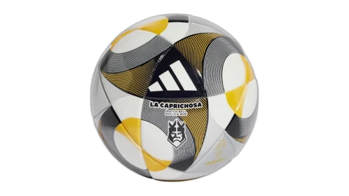 adidas Kings League LA Caprichosa Mini Ball White/Black/Silver Metallic