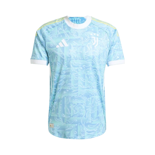 adidas Juventus 25/26 Away Authentic Jersey 'Ash Blue'