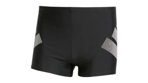 adidas Big Bars Swim Boxers Black