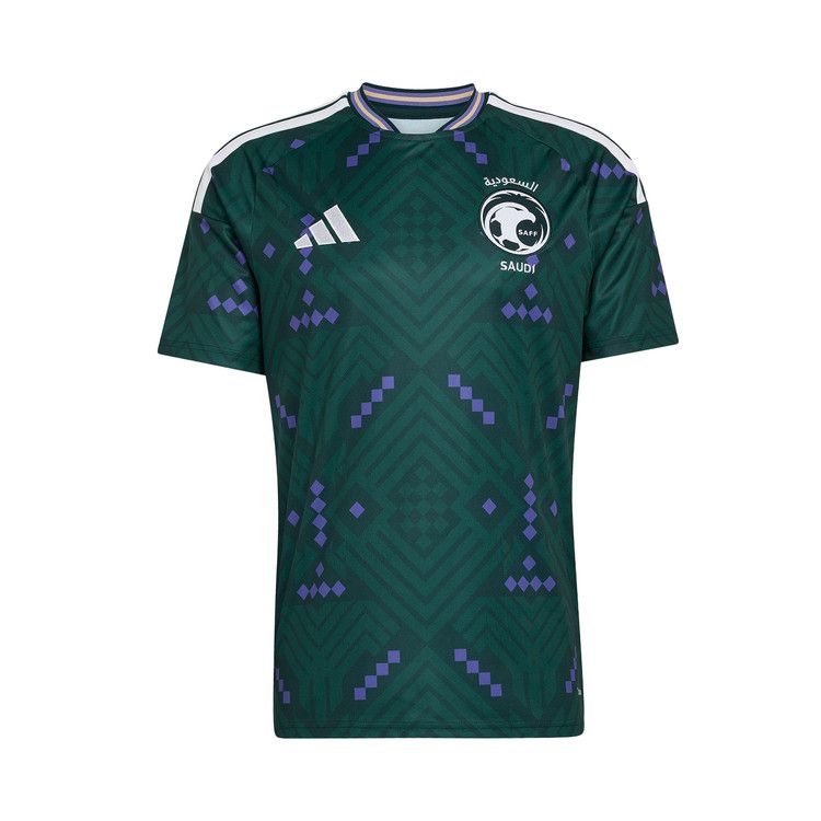 adidas Saudi Arabia 2026 Home Jersey Aurora Ivy White