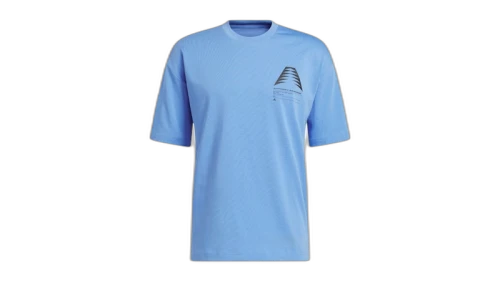 adidas Ae GFX Schematic T-Shirt Blue Fusion