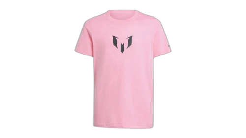 adidas Kids Name & Number Graphic T-Shirt Easy Pink
