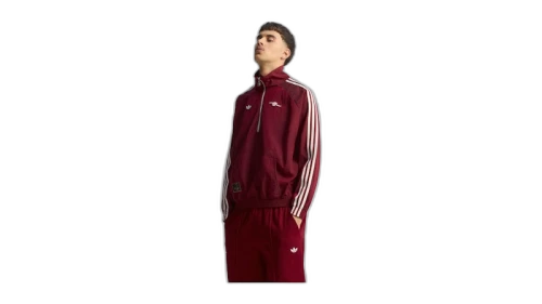 adidas Arsenal Terrace Icons Half-Zip Jacket Team Coll Burgundy 2