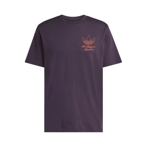 adidas FC Bayern Terrace Icons Graphic Tee Aurora Black