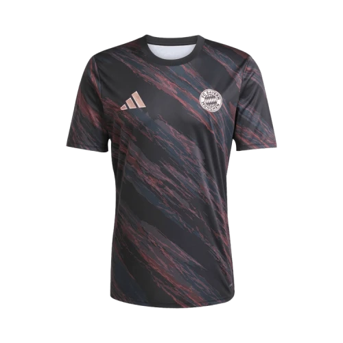 adidas FC Bayern 25/26 Pre-Match Jersey Black