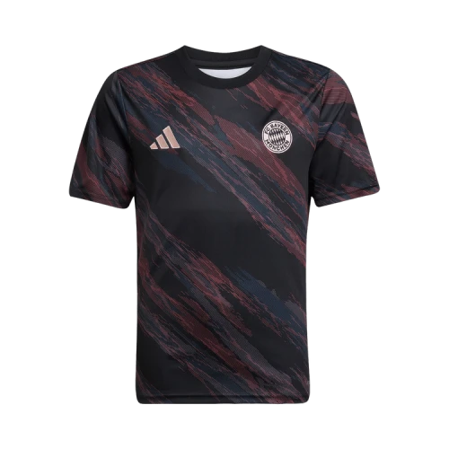 adidas Kids FC Bayern 25/26 Pre-Match Jersey Black