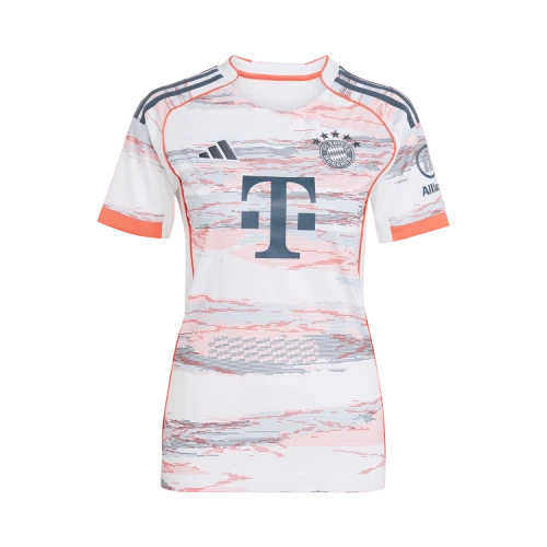 adidas FC Bayern 25/26 Away Jersey White
