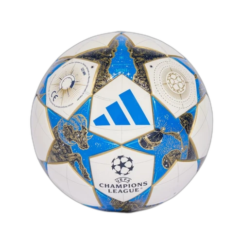 adidas UCL 25/26 League Stage Mini Ball White/Dark Blue/Multicolor/Gold Metallic