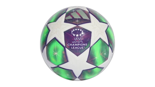 adidas UWCL 25/26 League Stage Mini Ball White/Shock Pink/Multi/Solar Yellow