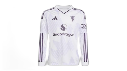 adidas 25/26 Long Sleeve Away Jersey White